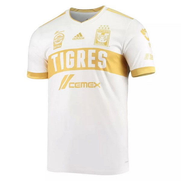 Thailand Trikot Tigres UANL Ausweich 2020-21 Weiß Fussballtrikots Günstig